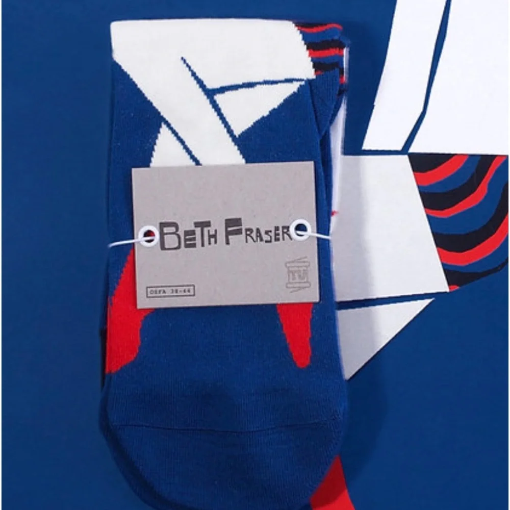 Beth Fraser Sock Collaboration with Tailored Union Size 6-10 New w/ Tag Last One